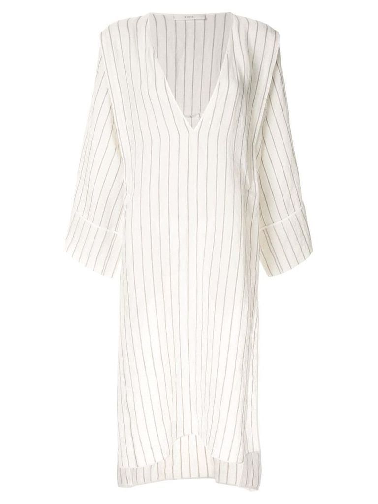 Seya. classic summer dress - White