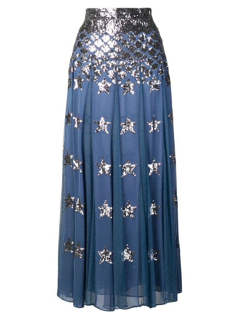 Temperley London Starlet skirt - Blue