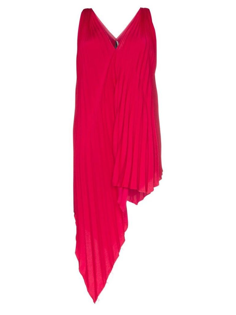 Poiret Draped pleated top - PINK