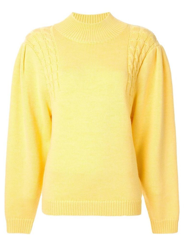 Emilia Wickstead knitted jumper - Yellow