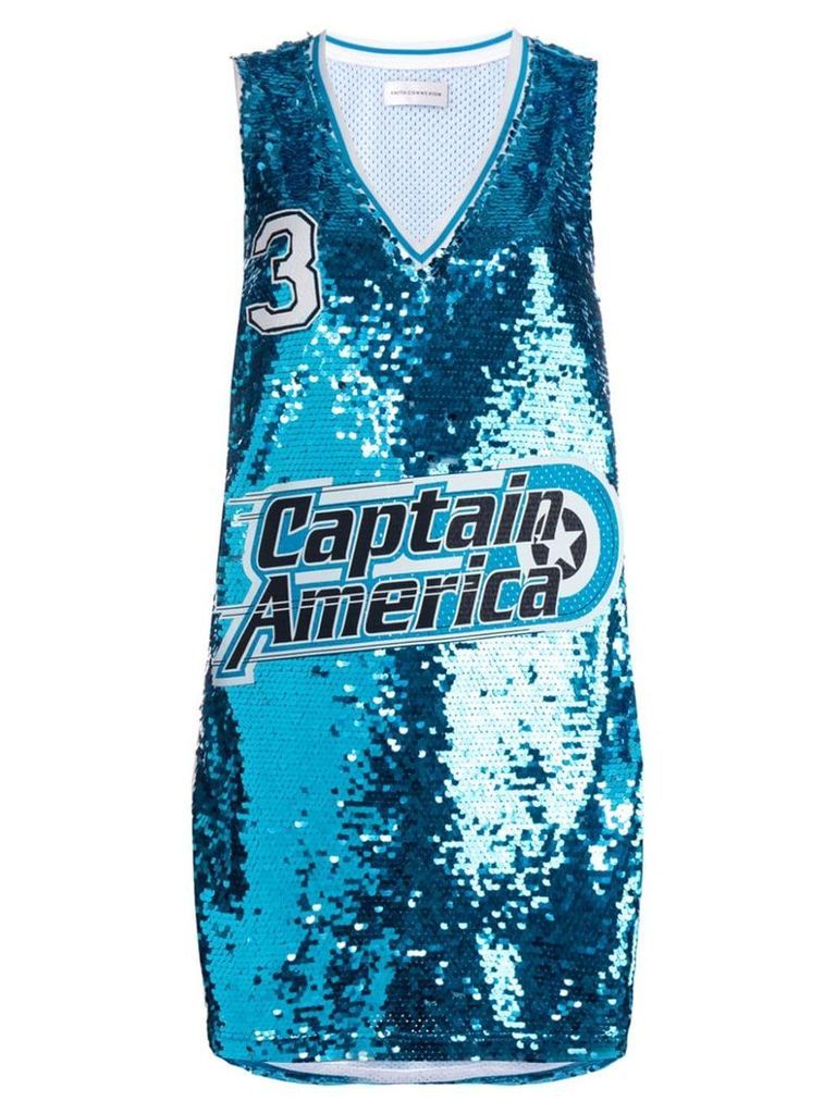 Faith Connexion Captain America jersey top - Blue