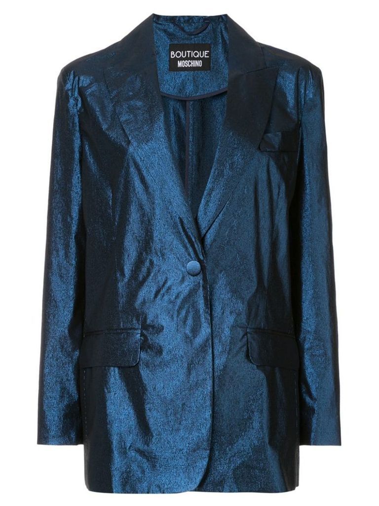 Boutique Moschino suit jacket - Blue