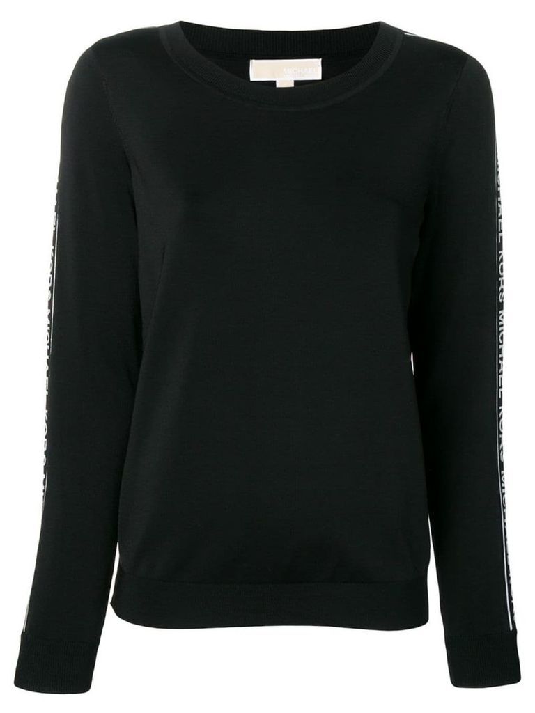 Michael Michael Kors logo tape sweatshirt - Black