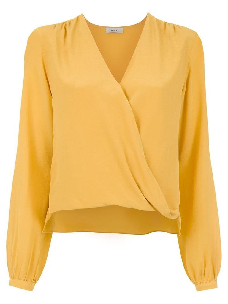 Egrey silk blouse - Yellow