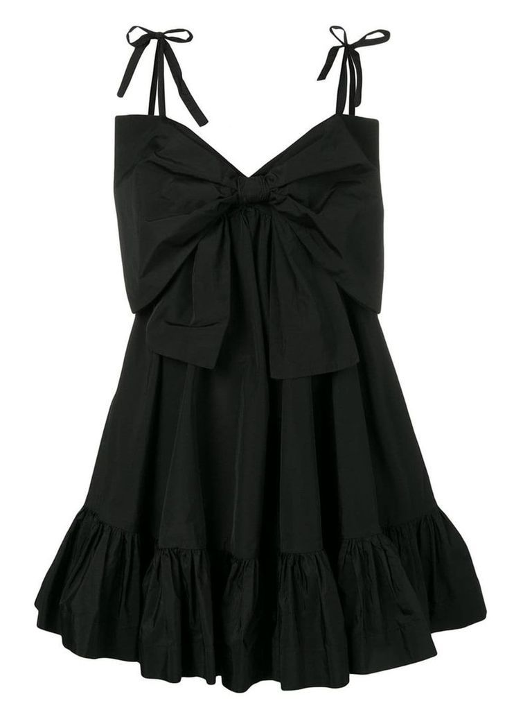 MSGM oversized bow dress - Black