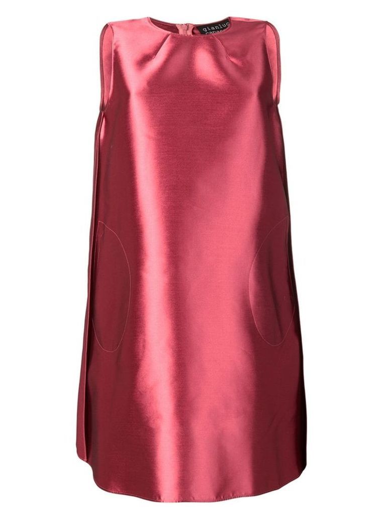 Gianluca Capannolo sleeveless A-line dress - Pink