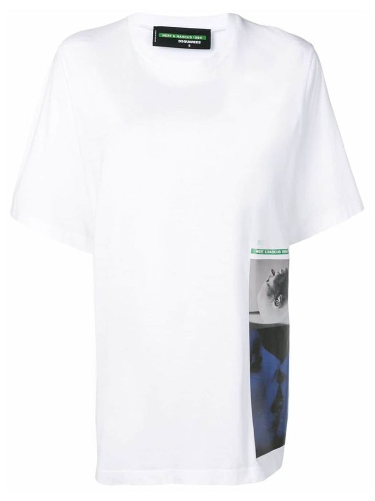 Dsquared2 x Mert & Marcus 1994 print T-shirt - White