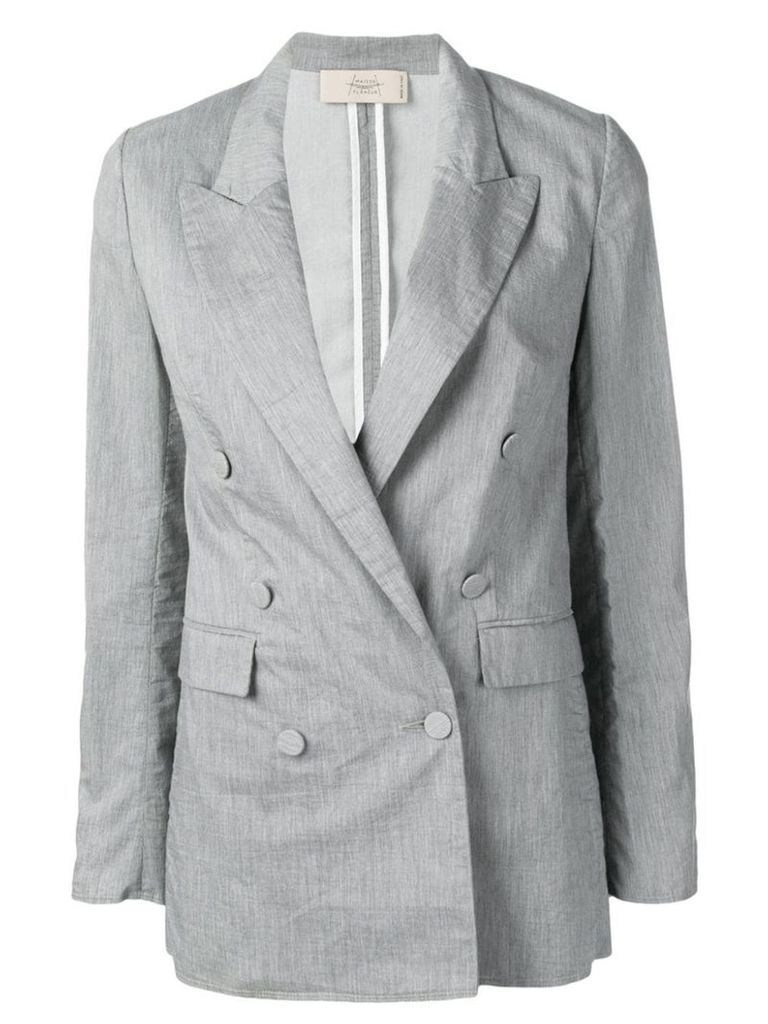 Maison Flaneur double breasted blazer - Grey