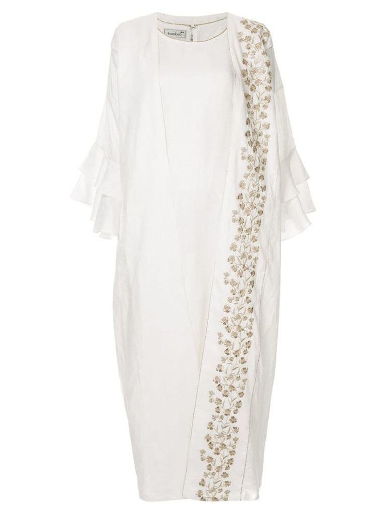 Bambah Isabella maxi kaftan dress - White