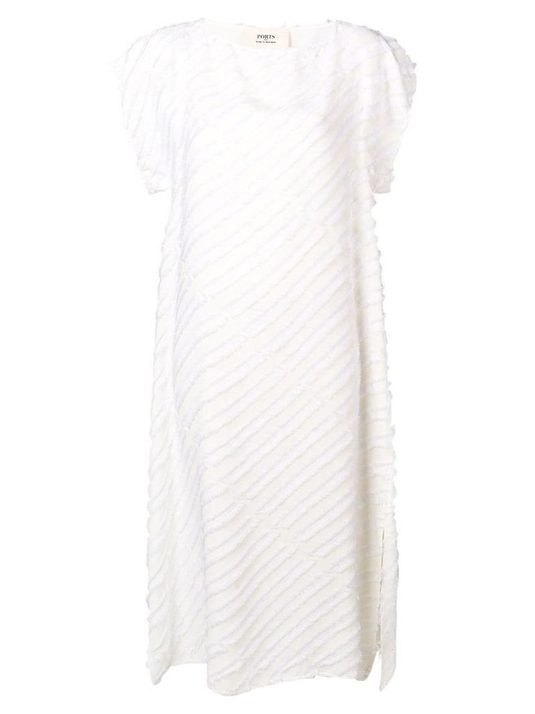 Ports 1961 A-line shaped dress - White