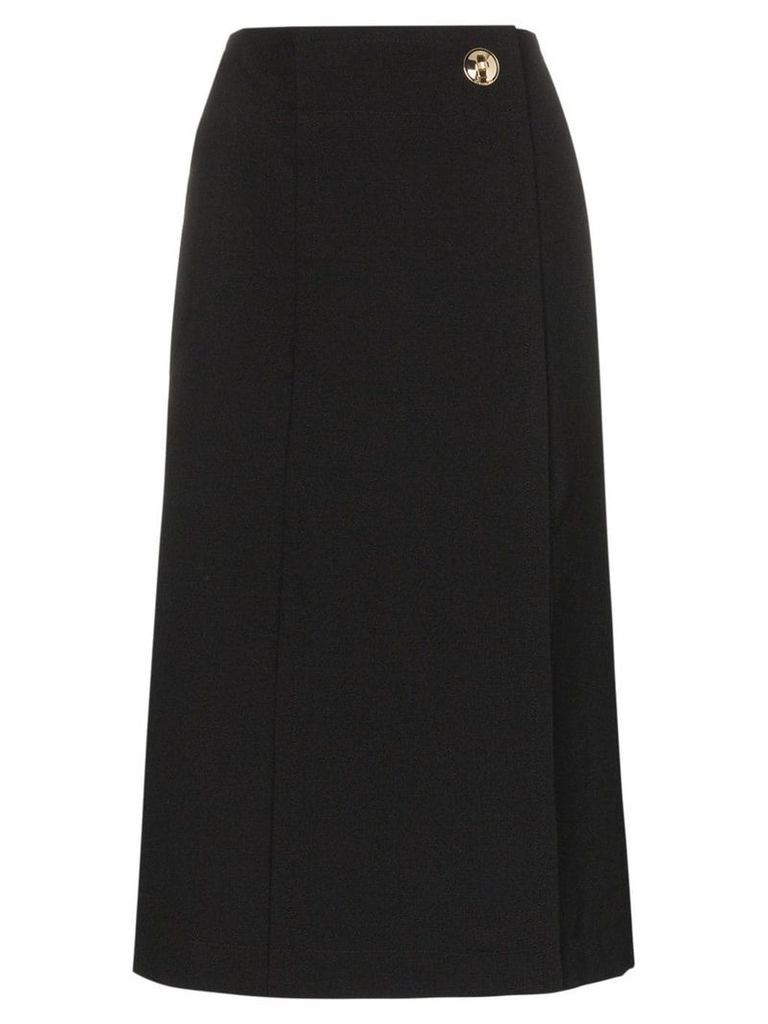 Givenchy High-waist wrap front skirt - Black