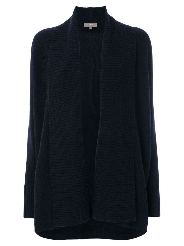 N.Peal shawl collar jacket - Blue