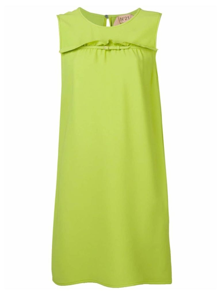 Nº21 ruffle detail dress - Green