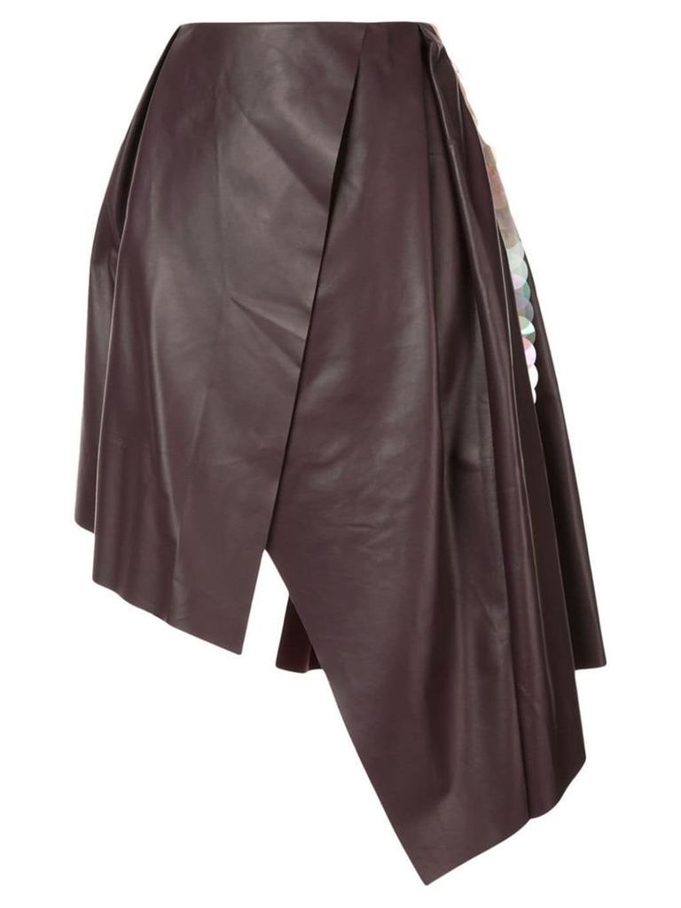 Drome asymmetric skirt - Multicolour