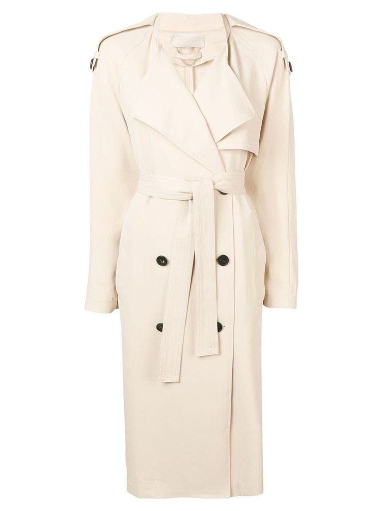 Vanessa Bruno double-breasted trench coat - Neutrals