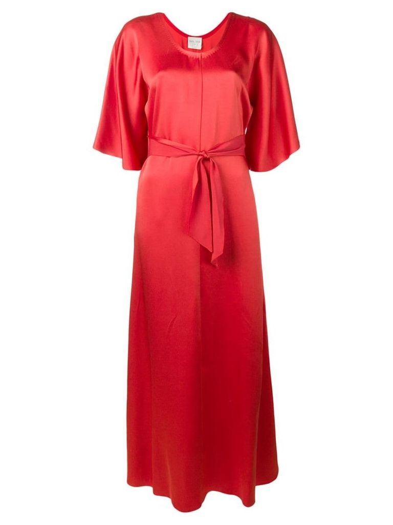 Forte Forte belted maxi dress - Red