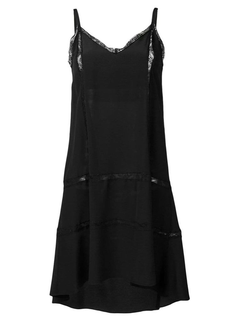 Semicouture high-low dress - Black