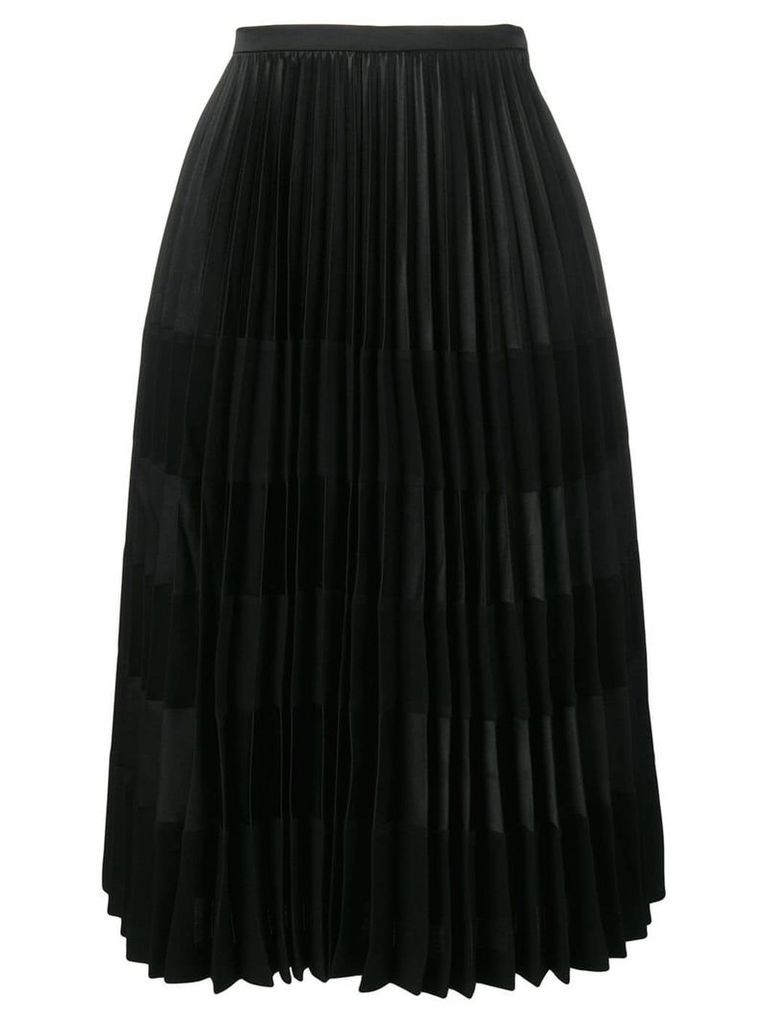 Comme Des Garçons Noir Kei Ninomiya pleated skirt - Black