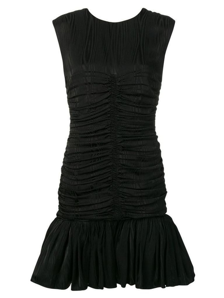 MSGM draped effect dress - Black