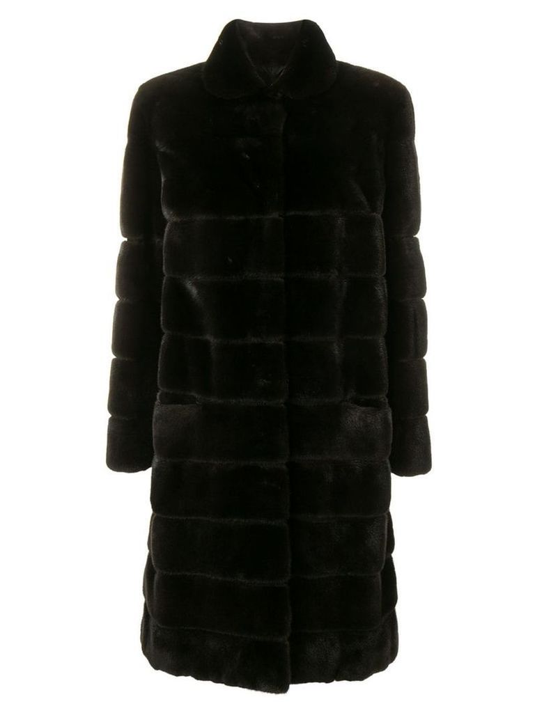 Liska Neilyn oversized coat - Brown