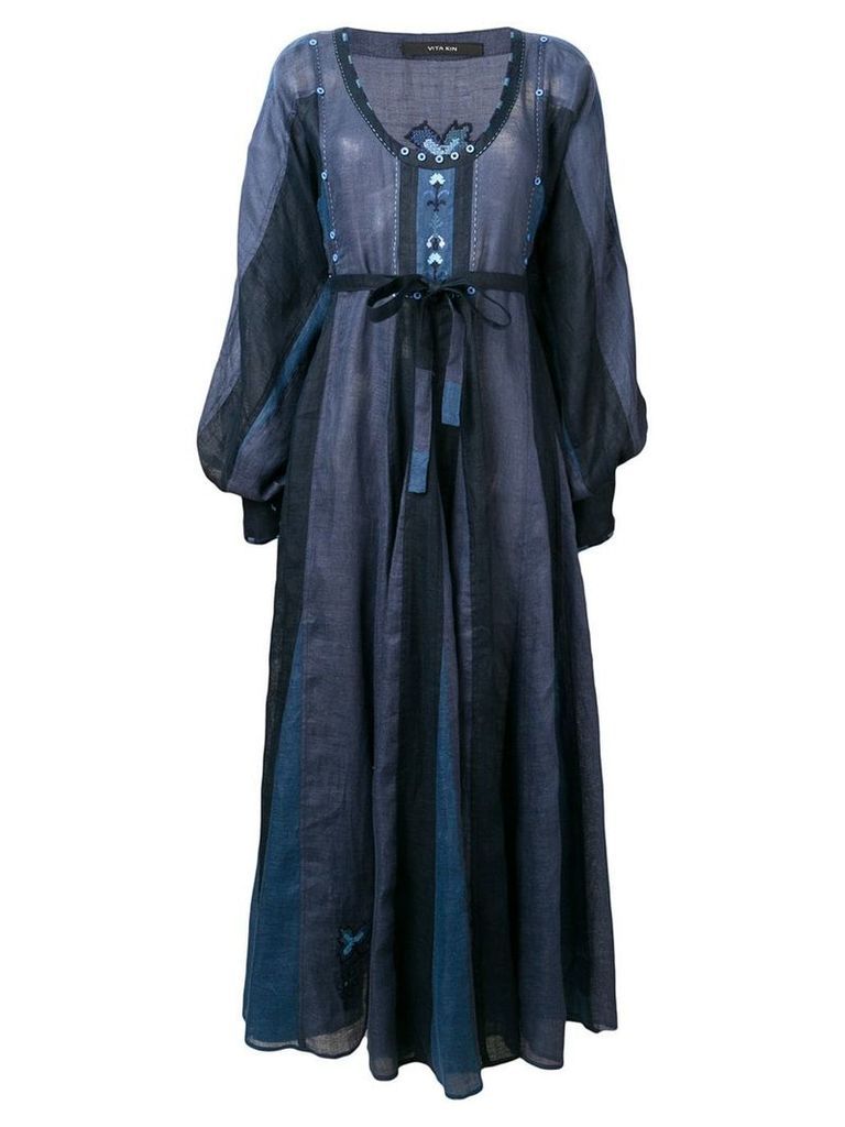 Vita Kin Vita peasant dress - Blue