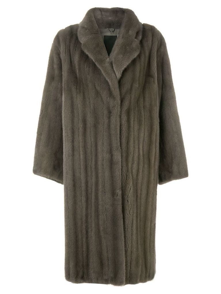 Liska Colestin fur coat - Grey