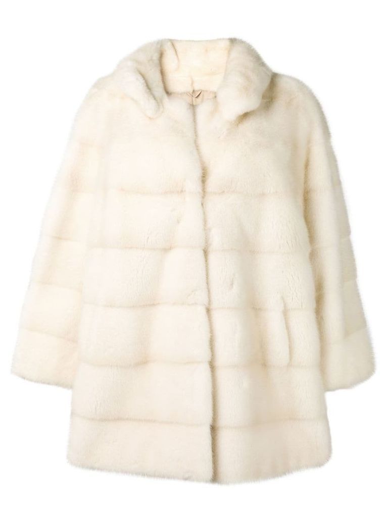 Liska LISKA CHEK pearl Furs & Skins->Mink Fur - White