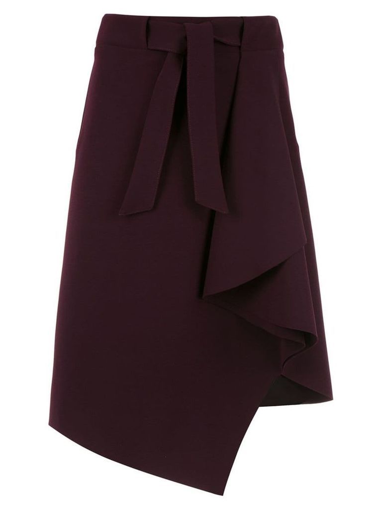 Egrey lace up skirt - Purple