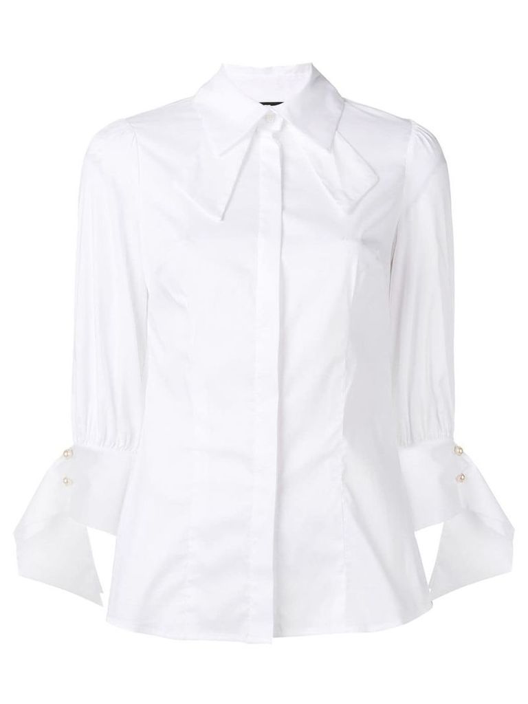 Elisabetta Franchi structured formal shirt - White