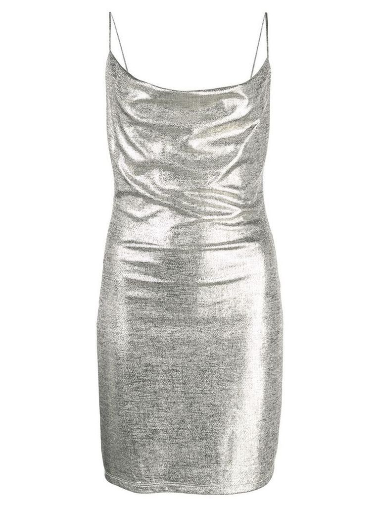 Alice+Olivia Harmie dress - Metallic