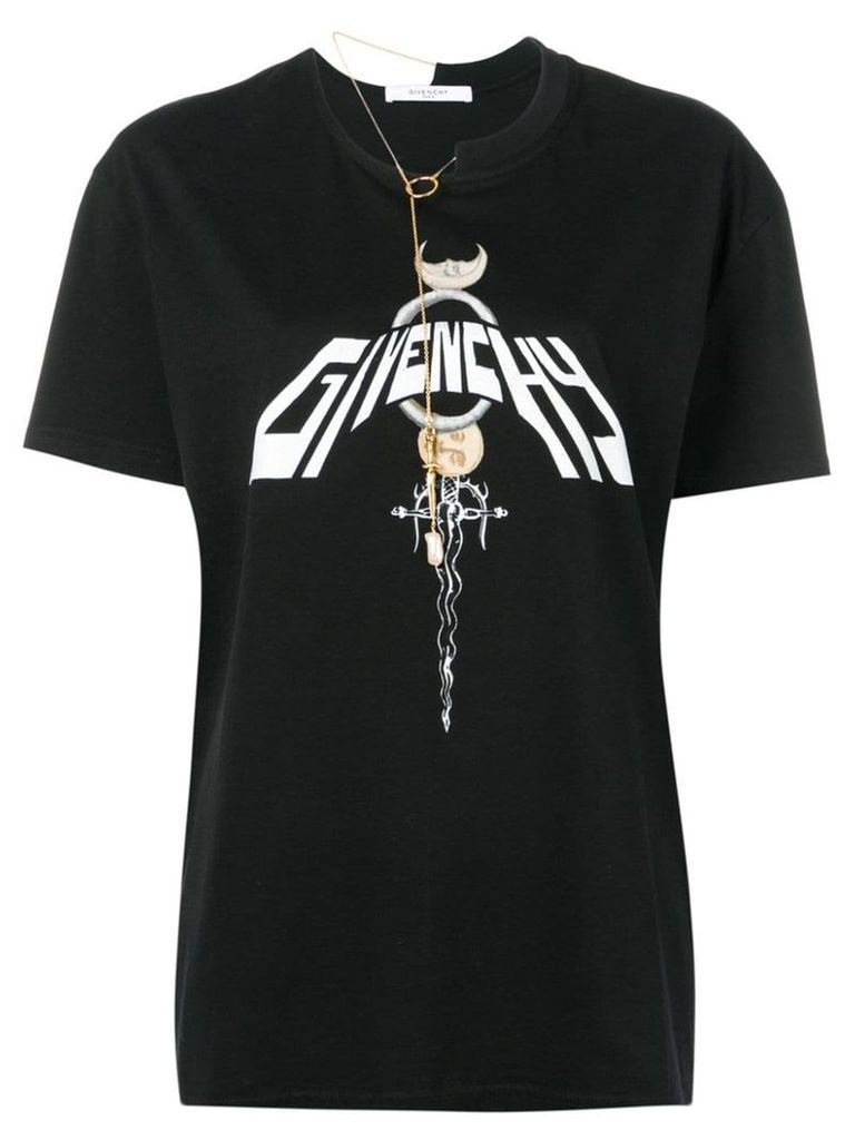 Givenchy black graphic T-shirt