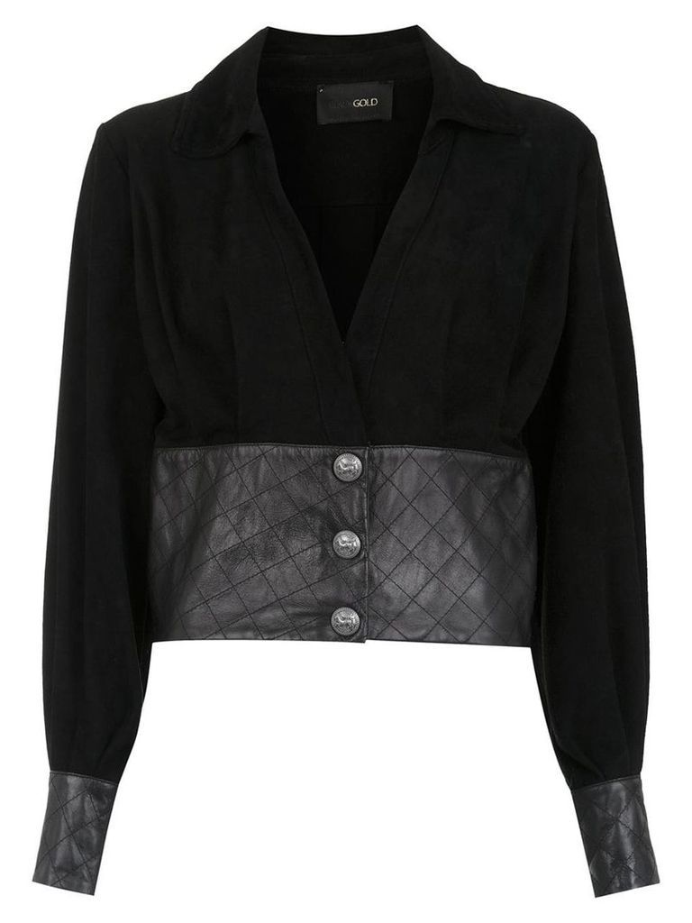 Andrea Bogosian buttoned blouse - Black