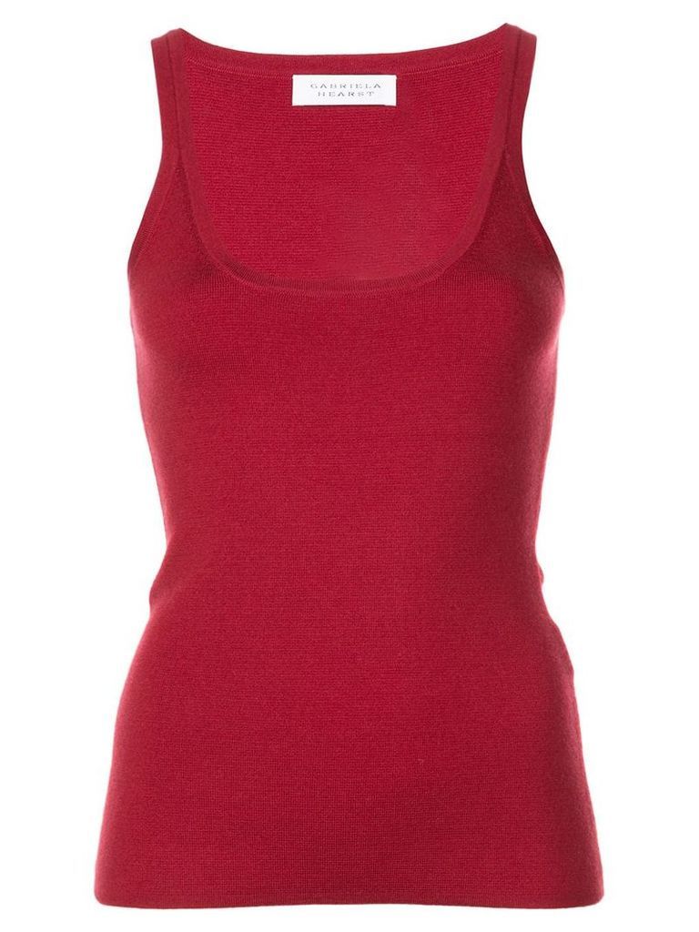 Gabriela Hearst knitted tank top - Red