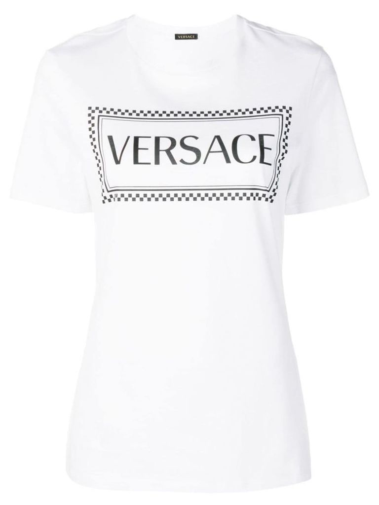 Versace 90s vintage logo T-shirt - White