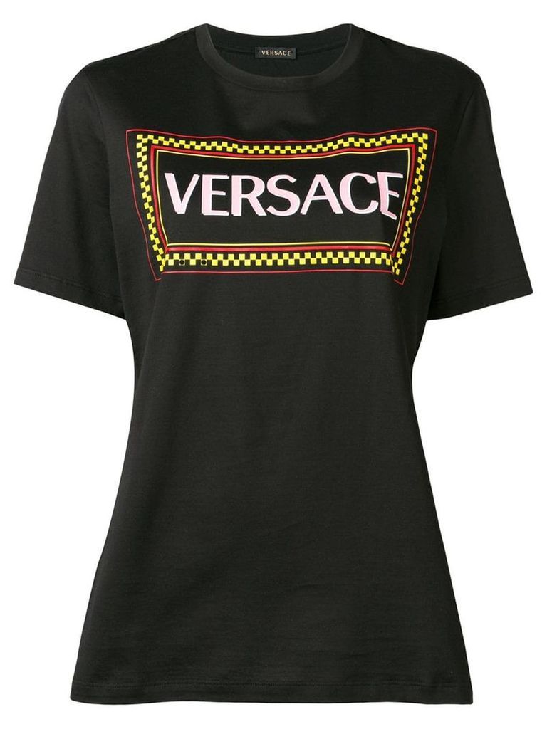 Versace 90s vintage logo T-shirt - Black