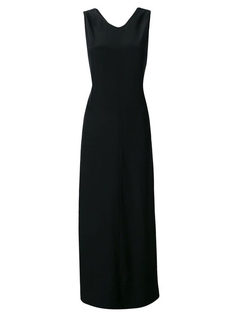 Aspesi structured flared dress - Black