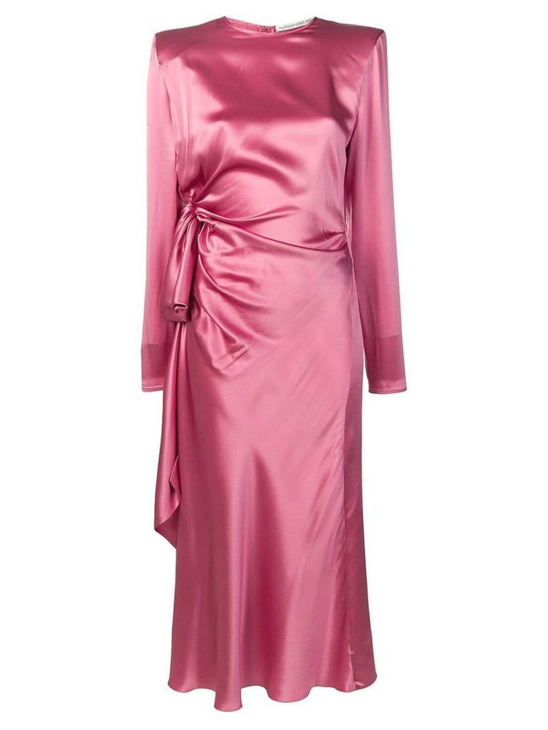 Alessandra Rich wrap dress - Pink