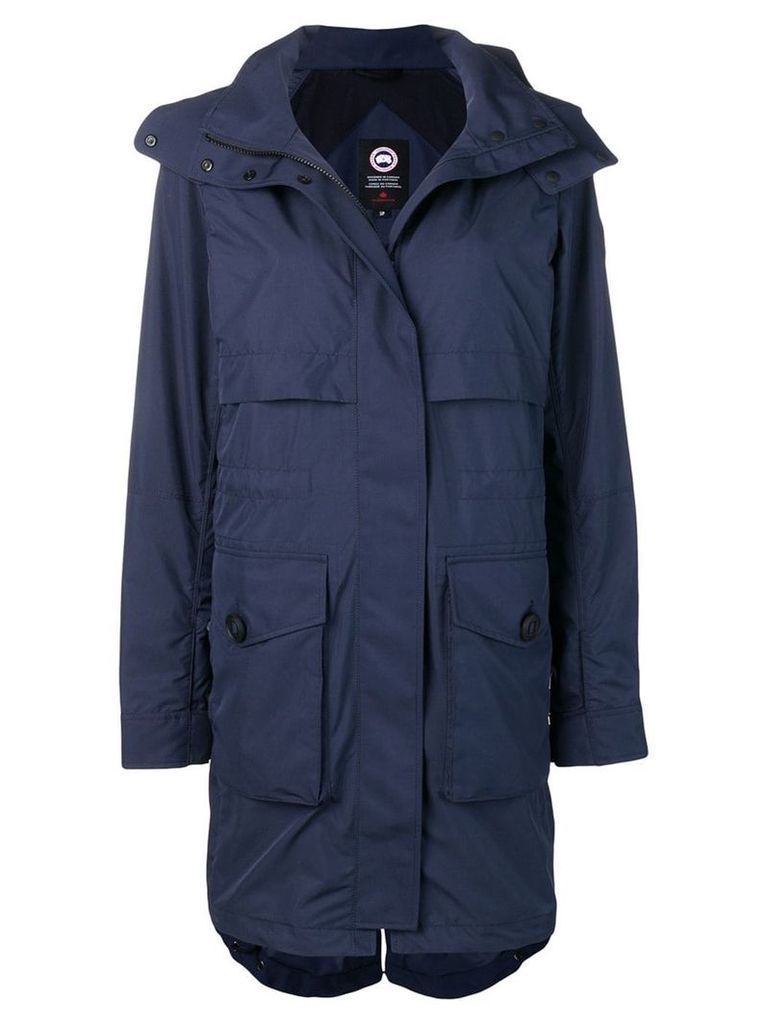 Canada Goose hooded parka - Blue