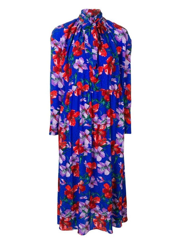 Magda Butrym floral day dress - Blue