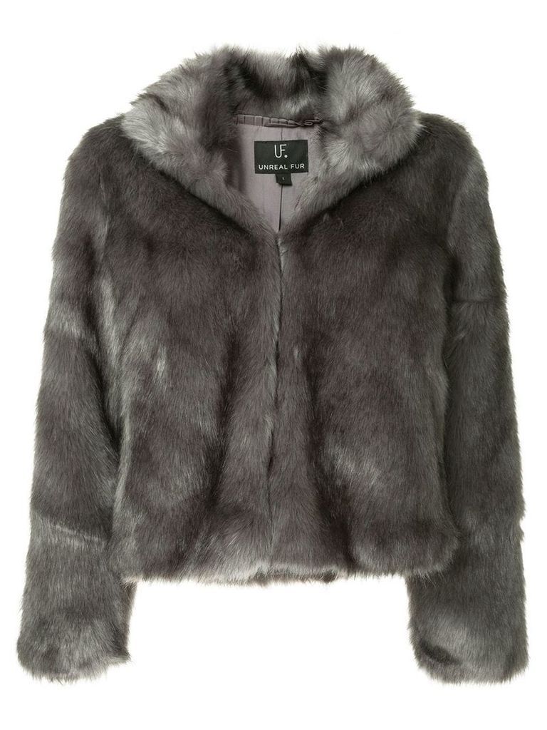 Unreal Fur Delish jacket - Grey