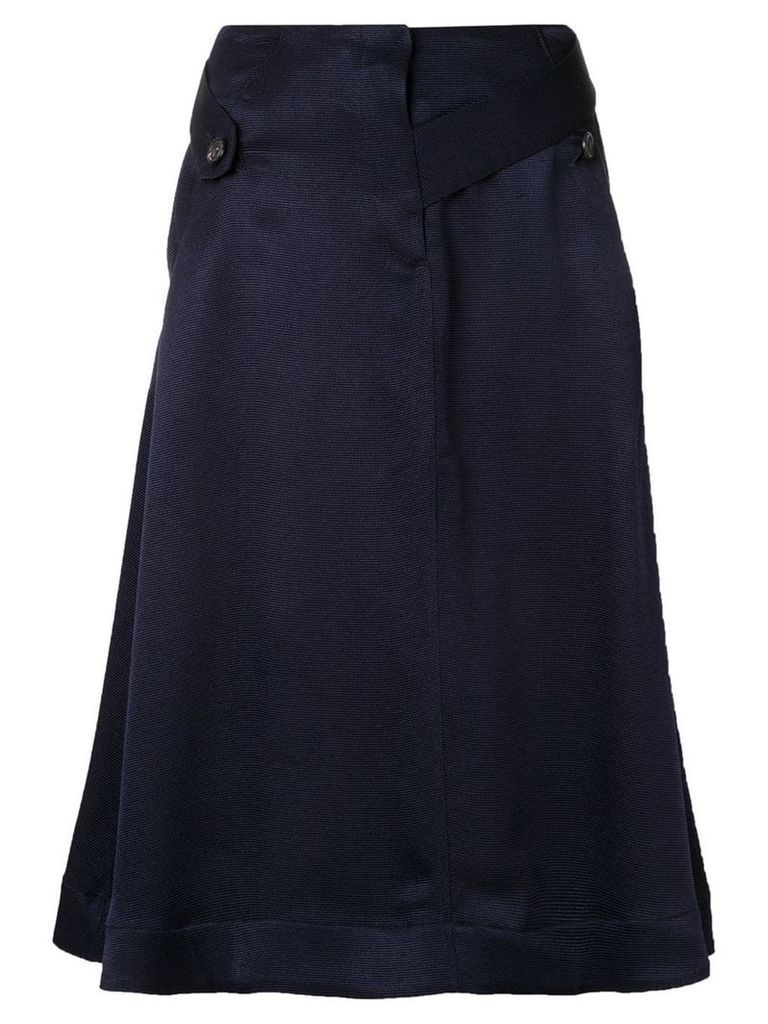 Palmer//Harding distorted skirt - Blue