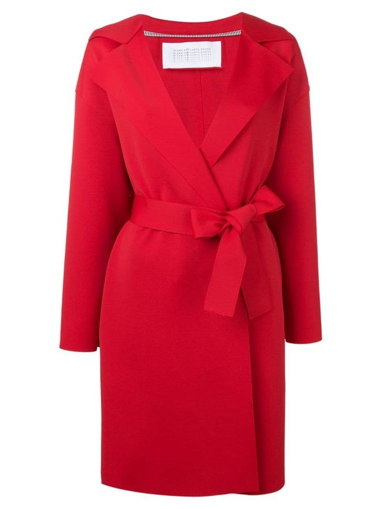 Harris Wharf London double-breasted trench coat - Red