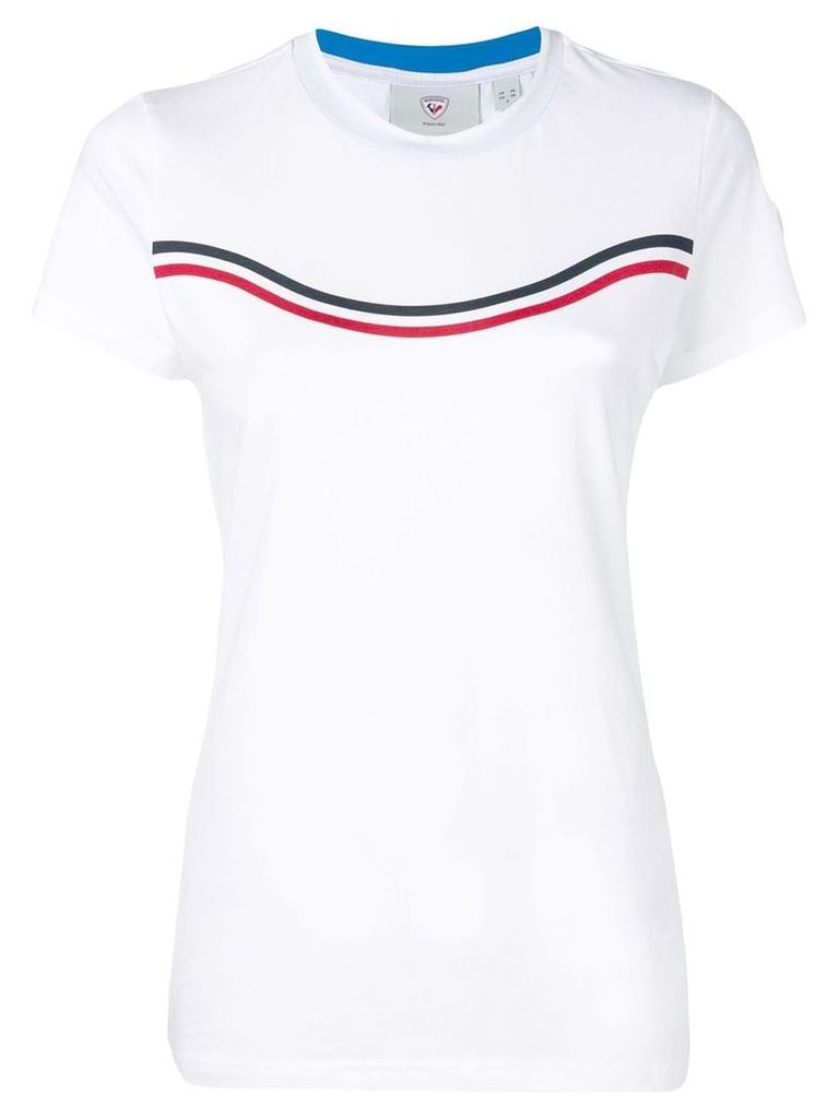 Rossignol tri-stripe T-shirt - White