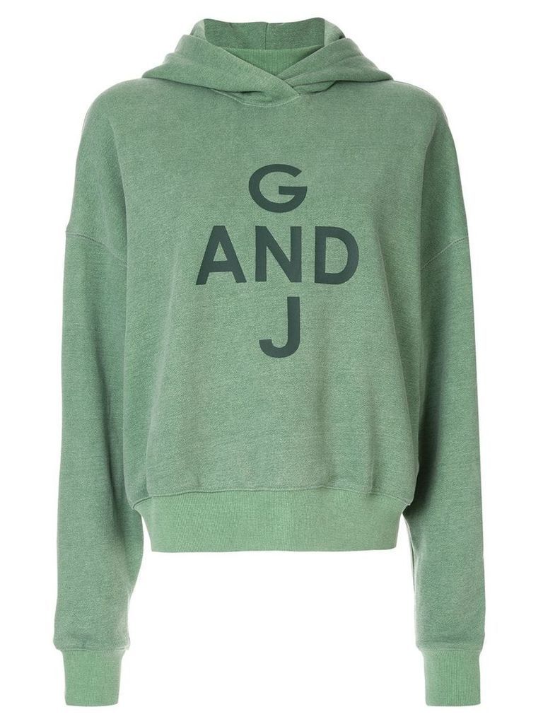Goen.J logo hoodie - Green
