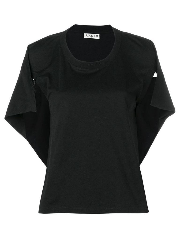 Aalto capelet T-shirt - Black