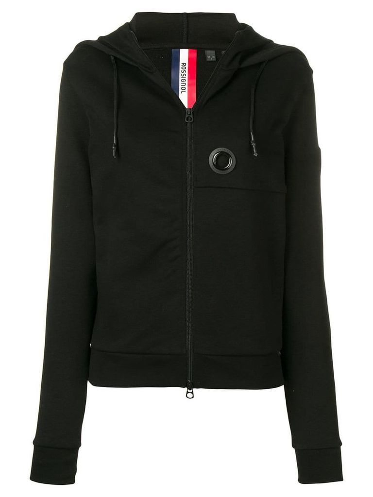 Rossignol zip front hoodie - Black
