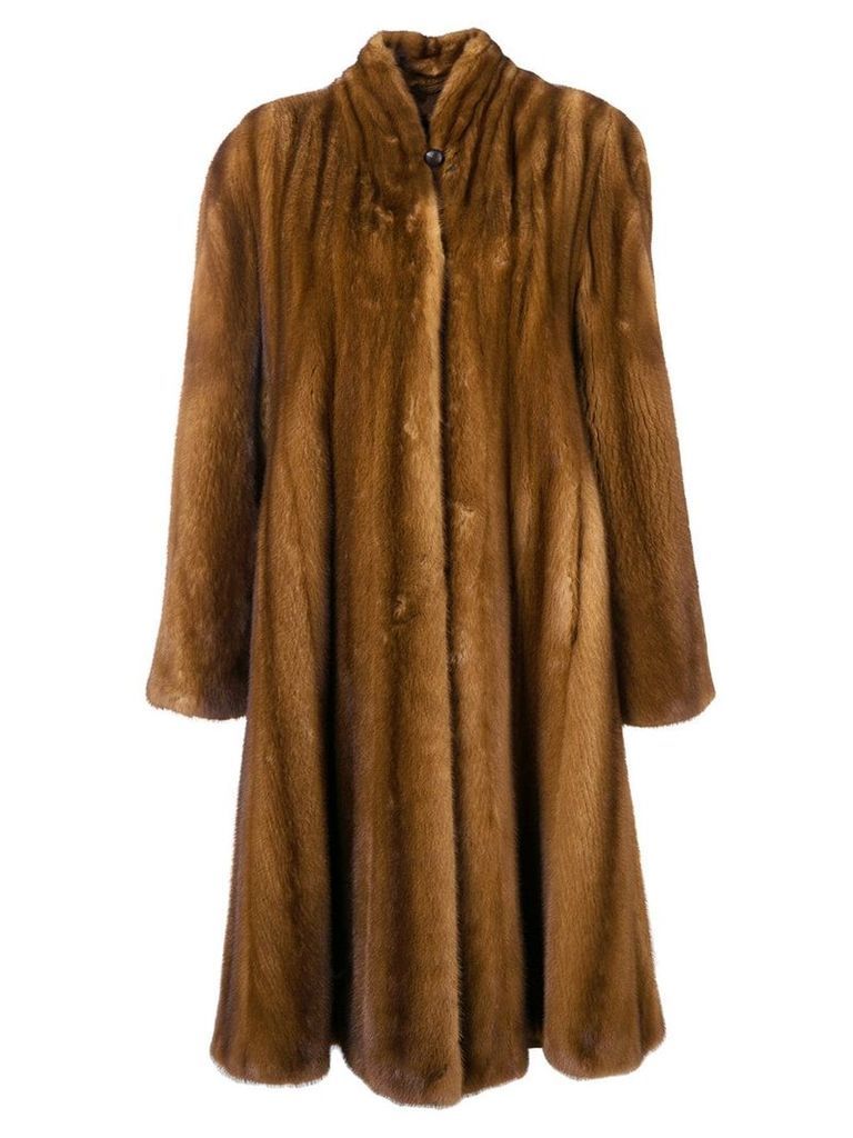 Liska Rivivi fur coat - Brown