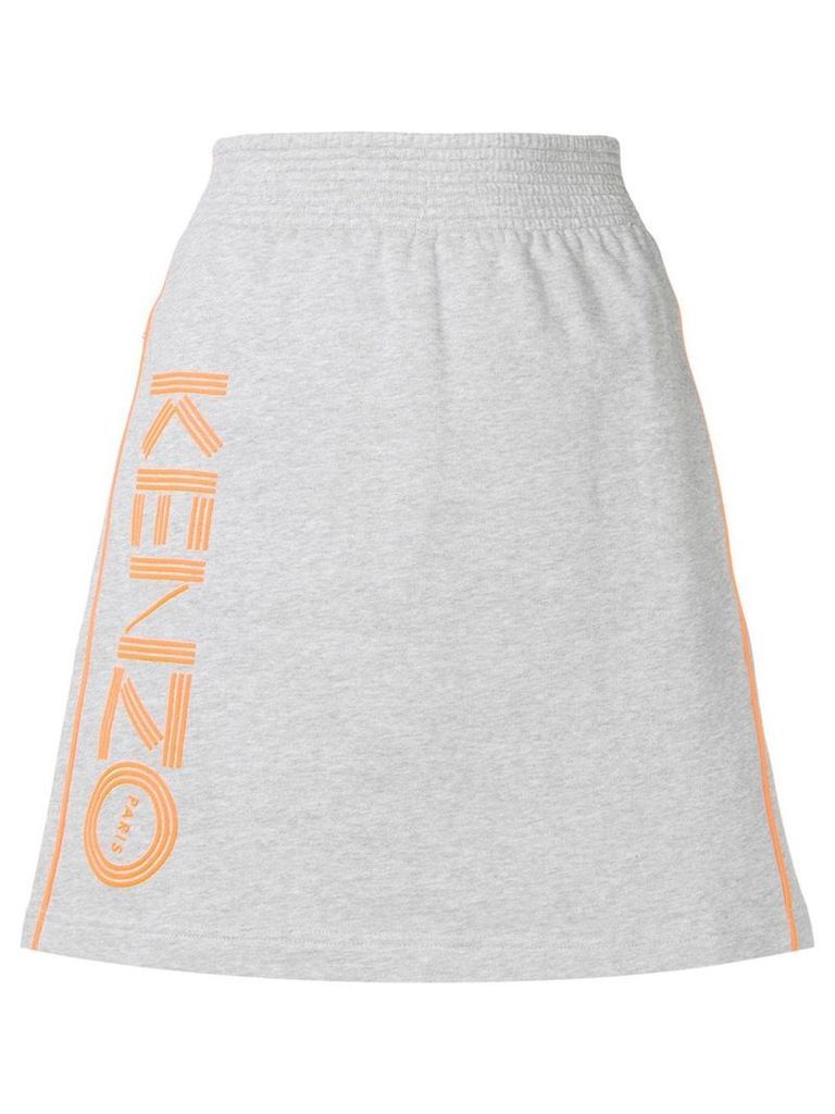 Kenzo A-line sports skirt - Grey