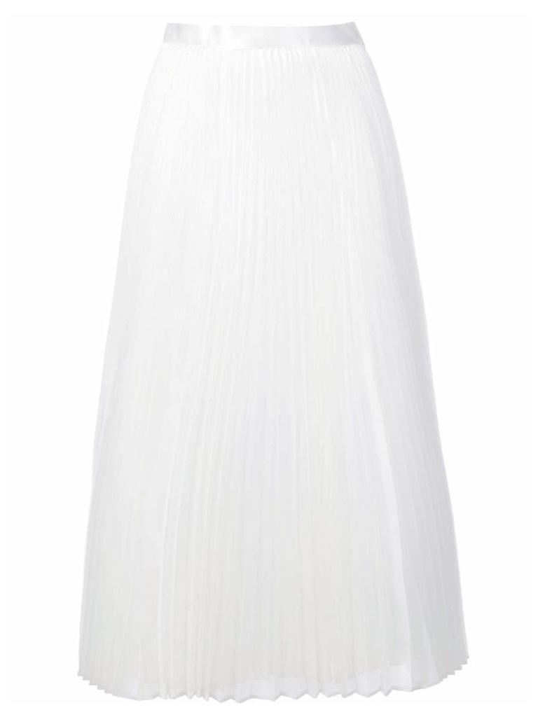 Junya Watanabe pleated skirt - White