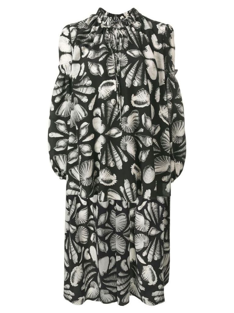 Alexander McQueen Cabinet of shells blouse - Black